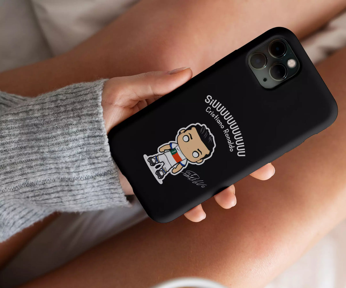 Cristiano Ronaldo Siuuu Phone Case – Fan Art
