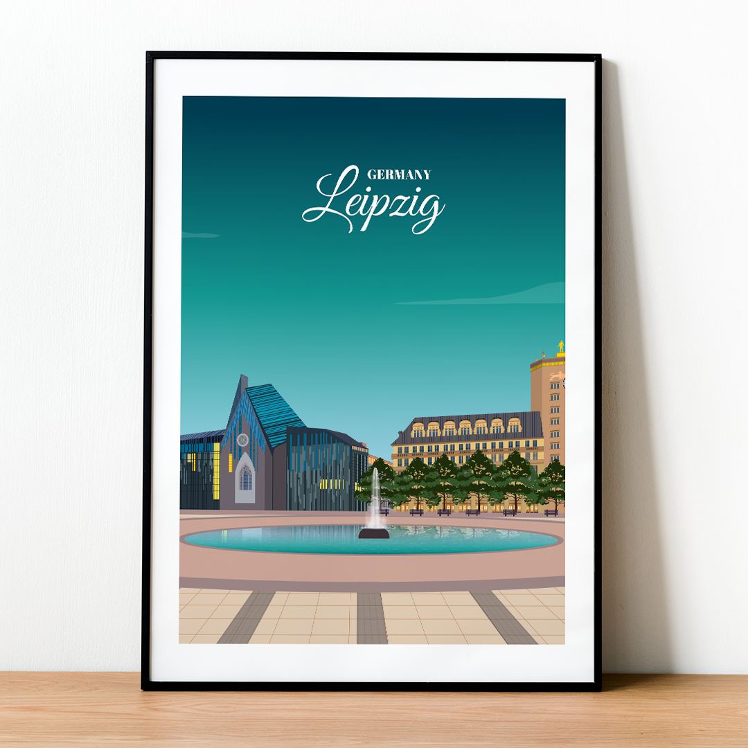 leipzig-night-city-poster-kawaink