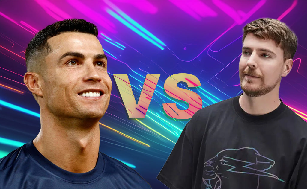 Le Nouveau Rival de Cristiano Ronaldo : Mr. Beast
