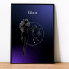 Libra Zodiac póster