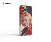 Blond Woman. Hyperreal anime painting. Phone case