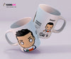 Cristiano Ronaldo - Siuuu. Kawaink. Coffee mug