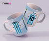 Taza de café Argentina Messi