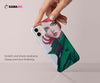 Red head girl. Hyperreal anime painting. Digital Art. Slim case. Iphone- Samsung