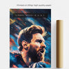 Lionel Messi G.o.a.t Póster