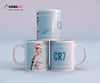 Cristiano Christmas Siuuu - Kawaink coffee mug