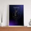 Capricorn Zodiac póster