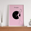 Scorpio Zodiac póster