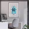 Messi 10, Argentina national team t-shirt, champion