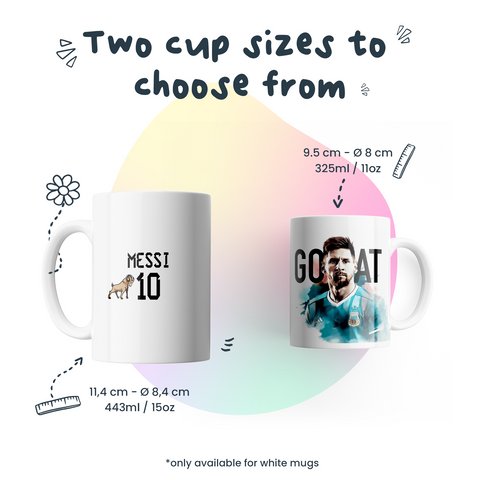 Lionel Messi 10 - Tasse Ziege
