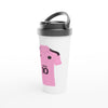 Messi T-shirt pink - Travel mug