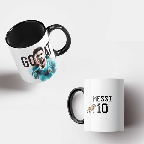 Lionel Messi 10 -  Mug Goat - Kawaink