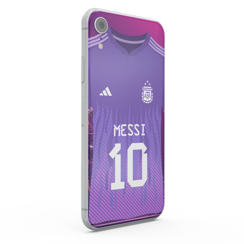 Messi Argentina Away Tshirt - Phone Case - Kawaink