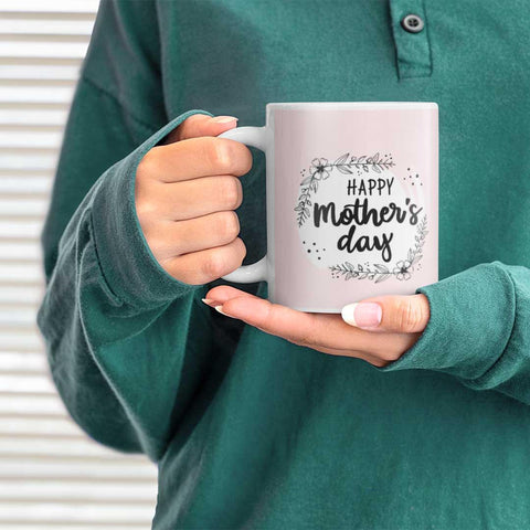 Happy mothers day - Photo mug personalised online - Kawaink