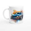 Let your new car make noise... Mug for Cars lovers. Rally car Mug