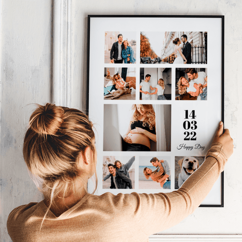 Anniversary Photo poster - Personalise it online fast and easy - Kawaink