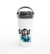 Lionel Messi 10 Goat, Travel Mug