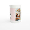 Happy mothers day - Photo mug personalised online - White 10oz Porcelain Slim Mug