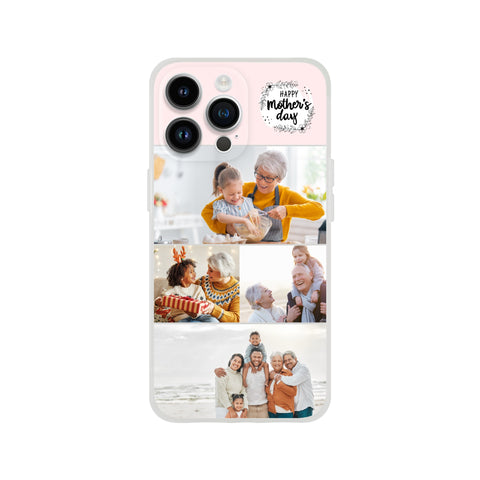 Happy Mother's Day Phone Case (iPhone/Samsung): Create a custom phone case for Mom with a special photo & message.