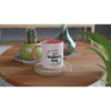 Happy mothers day - Photo mug personalised online - White 11oz Ceramic Mug with Color Inside
