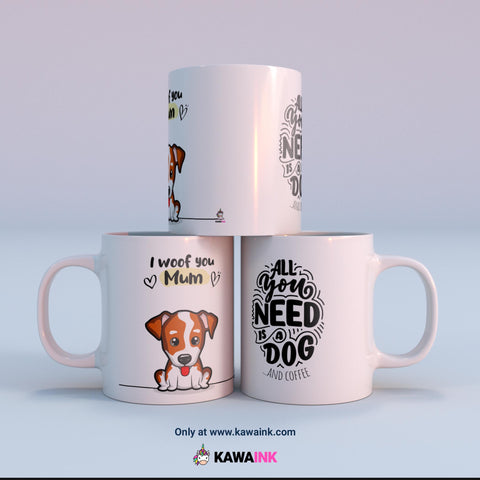 Jack Russel Coffee Mug - Kawaink