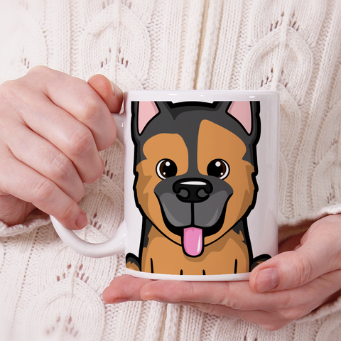 German Sheperd Mug - Kawaink
