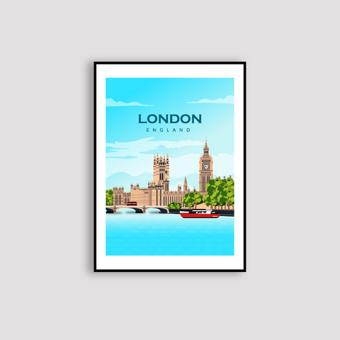 London Tagesstadt-Poster