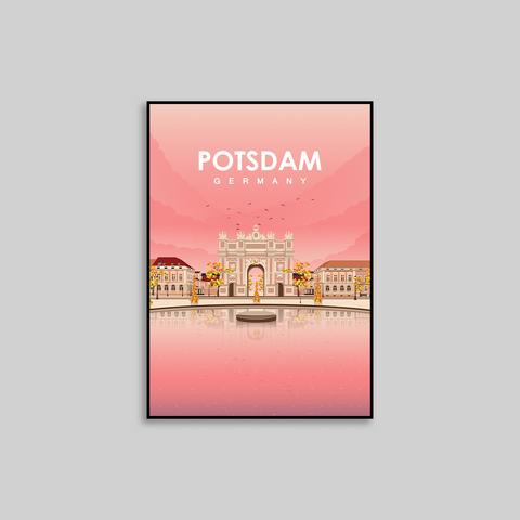 Potsdamer Plakat rosa
