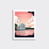 Istanbul pink poster