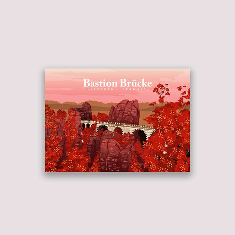 Bastion pink poster horizontal