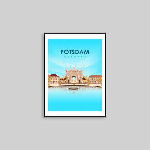 Potsdam day city poster