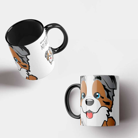 Australian shepherd mug