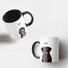 Mug with Hand-drawn pet illustration from your photos