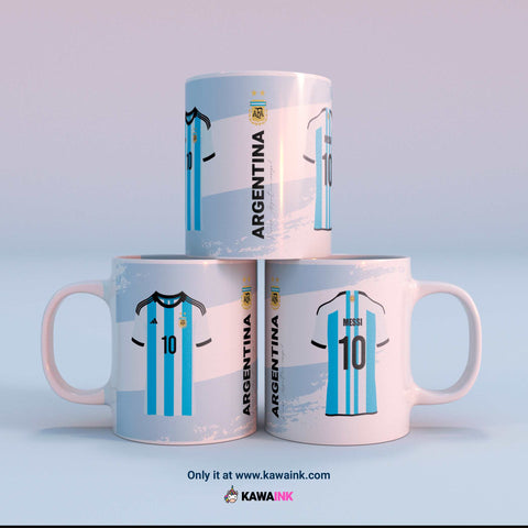 Argentina Coffee Mug - Personalize it with your favourite player