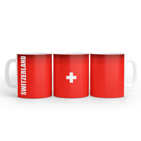 Schweiz Kaffeetasse - Auswärts-T-Shirt