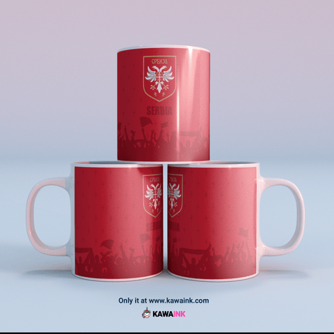 Serbia coffee mug