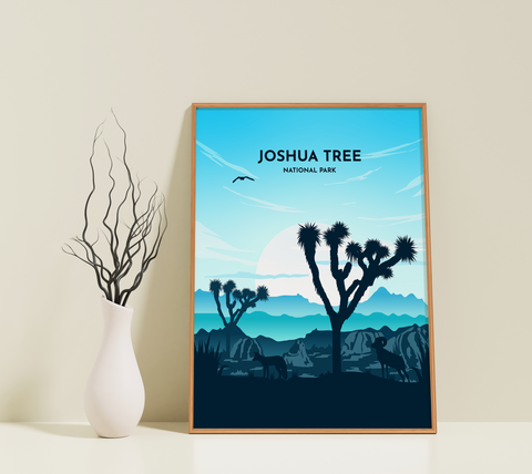 Joshua Tree, parc national. affiche du jour