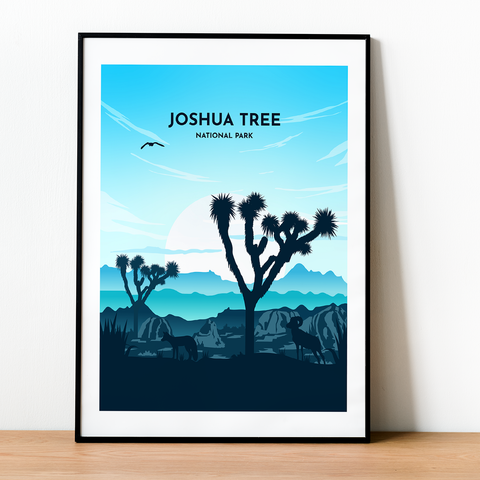 Joshua Tree, parc national. affiche du jour