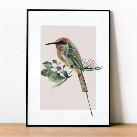 Kolibri minimalistisches Poster