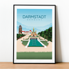 Darmstadt day city poster