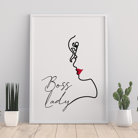 Lady Boss - imagen en líneas