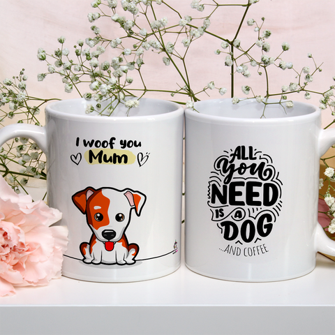 Jack Russel Coffee Mug - Kawaink