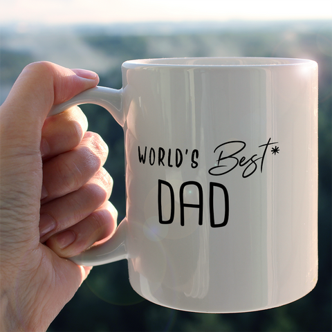Worlds best Dad - coffee mug