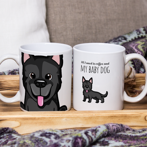 German Sheperd Mug - Kawaink