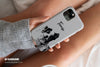 Your Pet on a Tough, Slim, or Clear case for Iphone or Samsung. Digital illustration in Black.