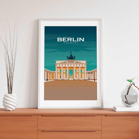 Berlin night poster