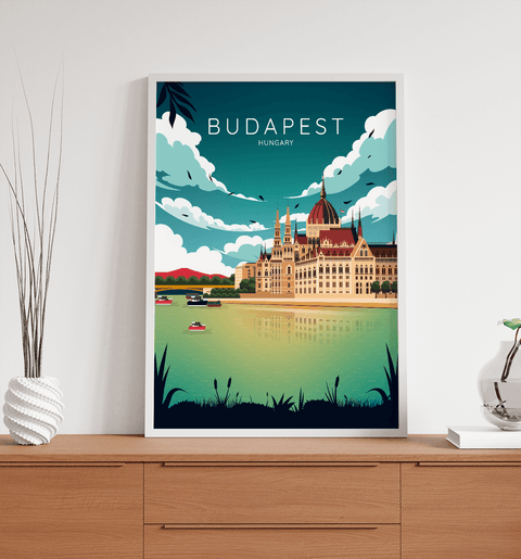 Cartel de la noche de Budapest