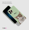Case with Hand-drawn illustration of your pet and name. For iphone or Samsung
