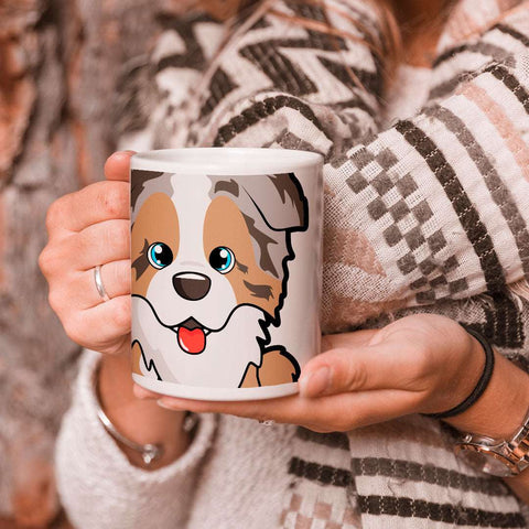 Australian shepherd mug