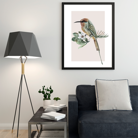 Kolibri minimalistisches Poster